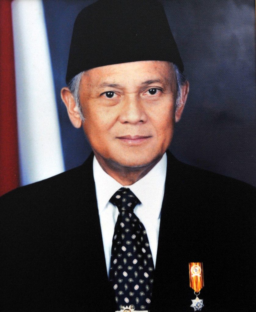Foto Presiden Habibie