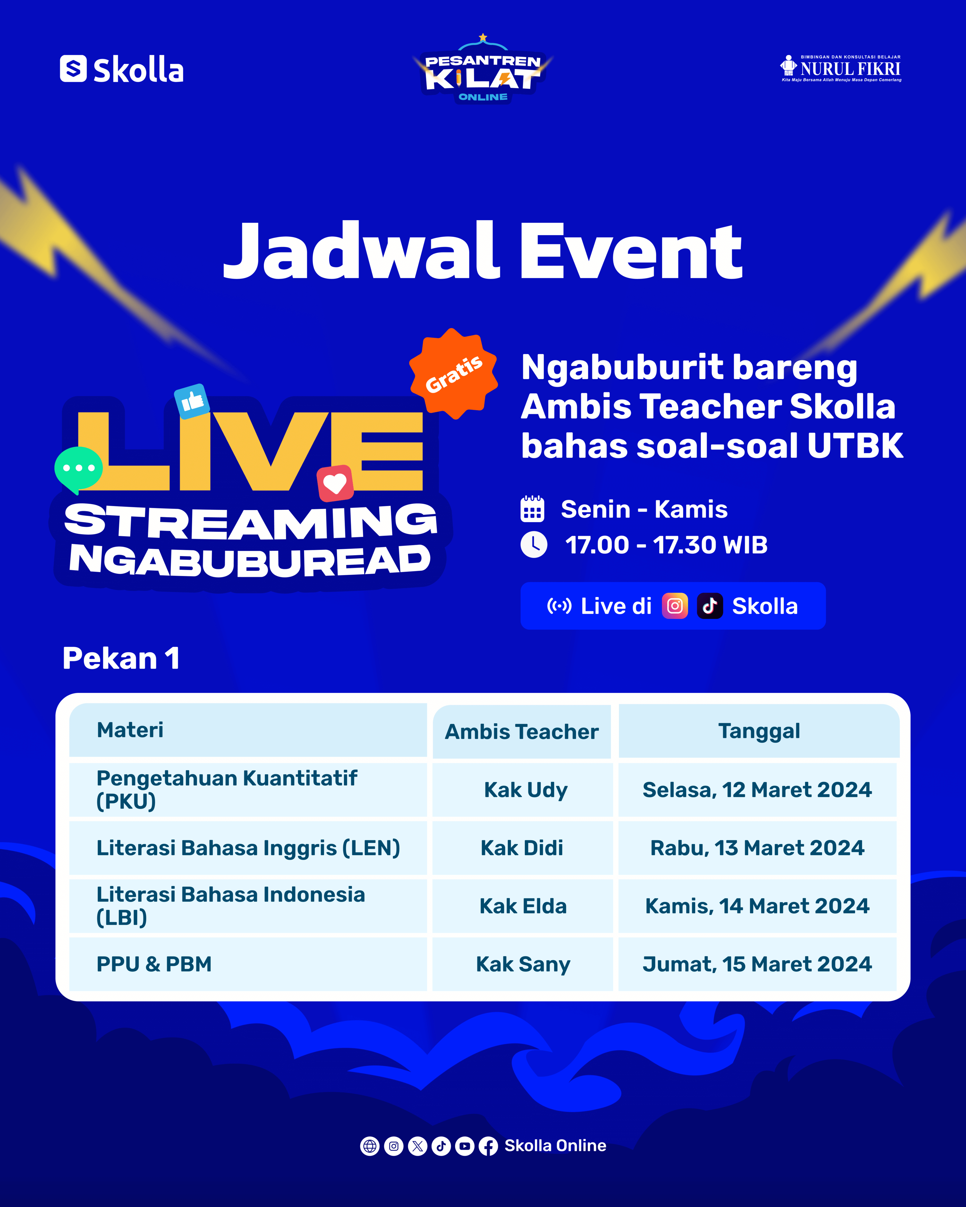 Jadwal Live Streaming Ngabuburit - 1