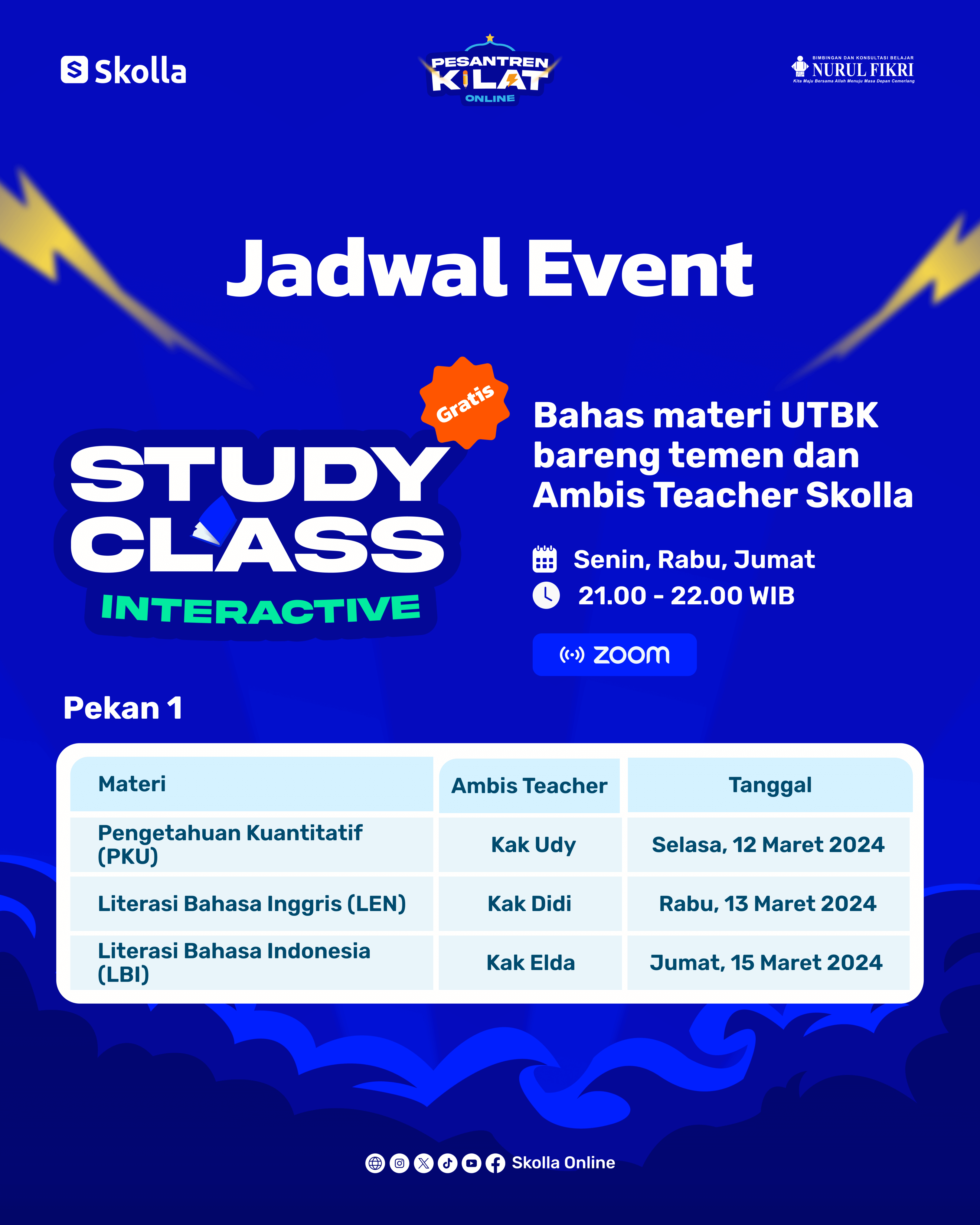 Jadwal Study Class Interactive - 1