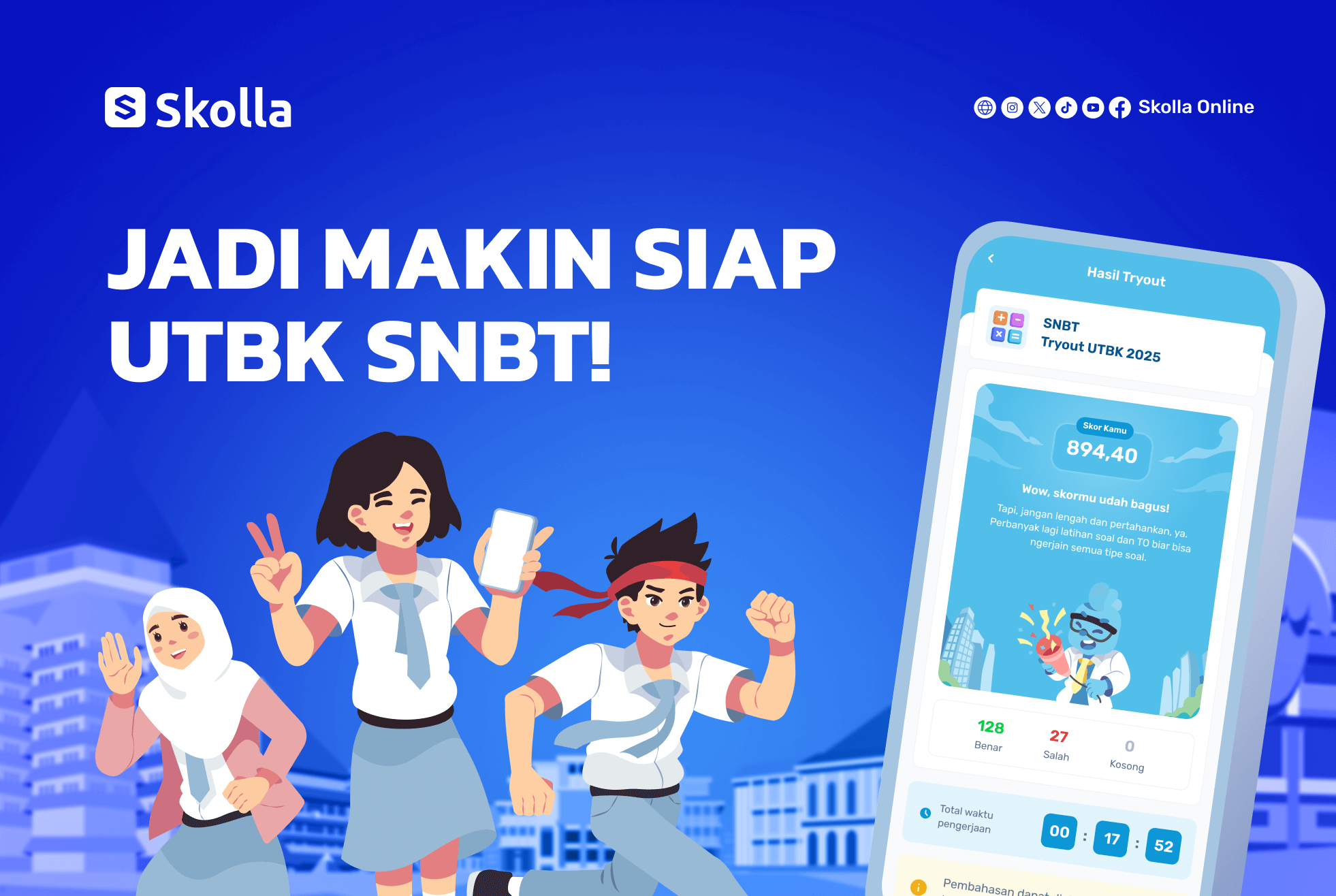 Tutorial & Cara Membaca Hasil Skor TO UTBK di Skolla