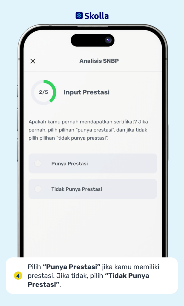 Rasionalisasi jurusan di fitur Analisis SNBP Skolla