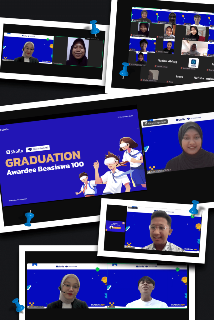 Dokumentasi Kegiatan Beasiswa 100 Skolla